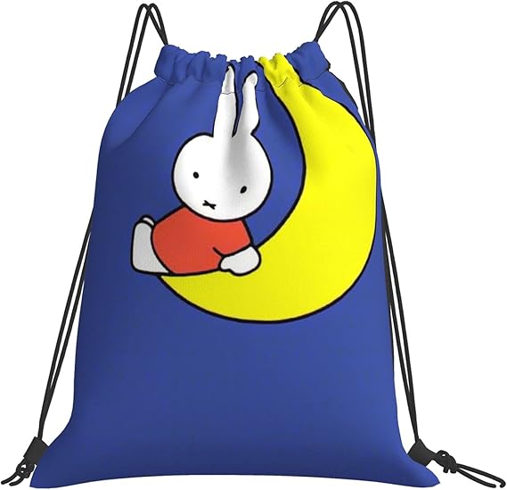 Amazon Co Jp Miffy おしゃれ かわいい 巾着 袋 セット コップ袋 体操着袋 ウサギ 入園準備 旅行 学校 小物入れ プレゼント 服 ファッション小物