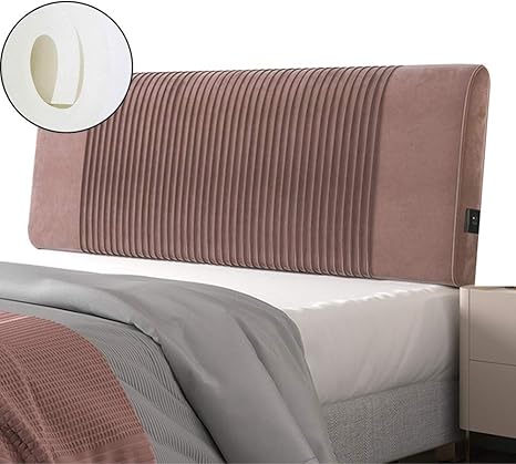 Amazon Yanjingyj ヘッドボードクッション 人間工学に基づいたデザイン 鎮痛 腰椎パッド 布張り 手作りフリル 衝突防止を厚く 寝室のために 3色 12サイズ Color Pink A Size 110cmx60cm ベッドフレーム オンライン通販