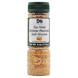 Dh Foods Shrimp Salt | Vietnamese seasoning salt | For fruits and vegetables | NO Synthetic Color - NO Artificial Preservative | 4 oz Net Wt.