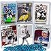 Tom Brady Football Card Bundle, Set of 6 Assorted Tampa Bay Buccaneers New England Patriots and Michigan Wolverines Football Cards of Quarterback Super Bowl Champion Protected by Sleeve and Toploader
