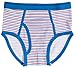 Trimfit Boys Soft 100% Cotton Tagless Briefs (8-Pack) Blue/Black Small (4-6)