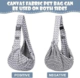 Adiwo Puppy Carrier Reversible Hands-Free Dog Sling Small Medium Cats view 4