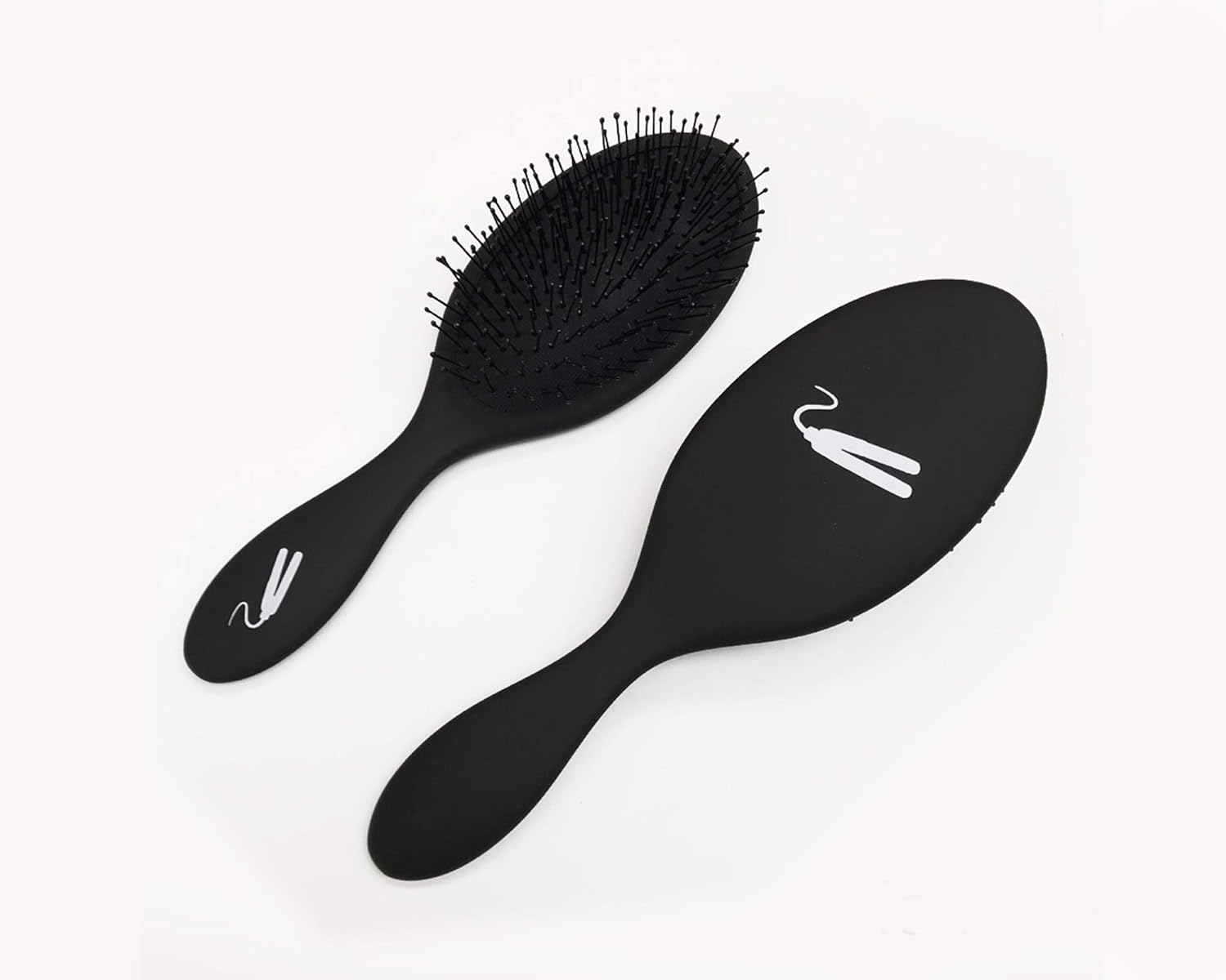 Paddle or Round Head Brush - New professional salon brushes by ion originals ltd (Round Head), Black