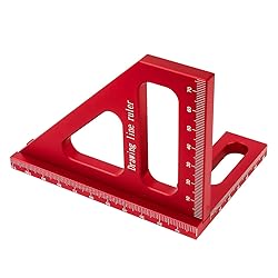 KETIPED 3D Multi-Angle Measuring Ruler,45/90 Degree