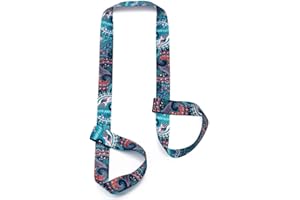ZOOEASS Yoga Mat Strap, Adjustable Durable Yoga Mat Carrier & Stretching Strap, Multiple Color Choices