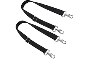 Premium Horse Blanket Sheet Leg Straps, Replacement Stretchy Belly Strap with Double Swivel Snaps, Adjustable Length from 24 