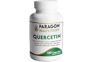 Paragon Health Foods Quercetin Capsule | 120 Vegetarian Capsules | Energy, Vitality & Seasonal Comfort | Balanced Wellness Fo