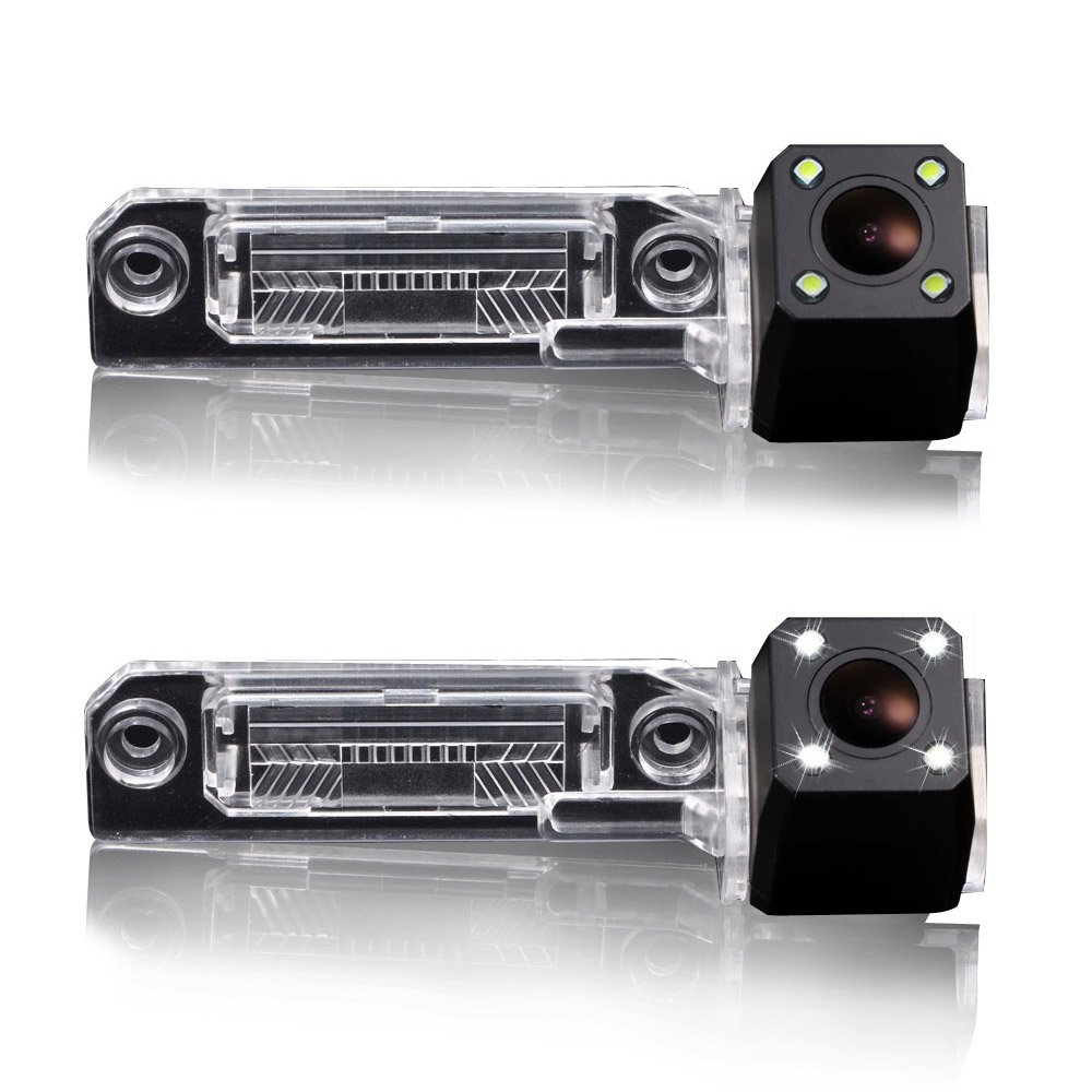 Dynavsal HD Color CCD Waterproof Vehicle Car Rear View Backup Camera, 170 Degree Viewing Angle Reversing Camera for VW Caddy Skoda Polo Touareg Sharan Jetta Passat Golf CAR