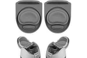XYQMLY 2pcs Replacement Stopper Compatible with Owala FreeSip 24oz 32oz, Water Bottle Top Lid Gasket Parts for Owala 19/24/32/40oz Water Bottle，Silicone Gasket Seal Bottle Cap Mouth Stopper Plug,Grey