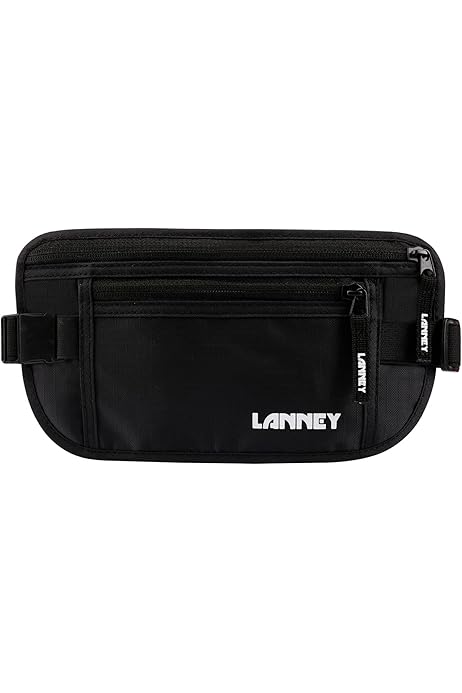 Cinturu00f3n De Dinero Para Viajes Oculto, Cartera De Cintura Con