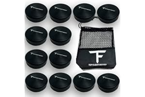 Top Flight Hockey Foam Hockey Pucks Indoor Safe Regulation Size
