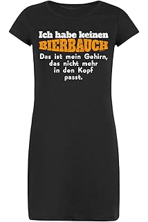 Titagu Sleepshirtsprüche Nachthemd Damen Ich Habe Keinen