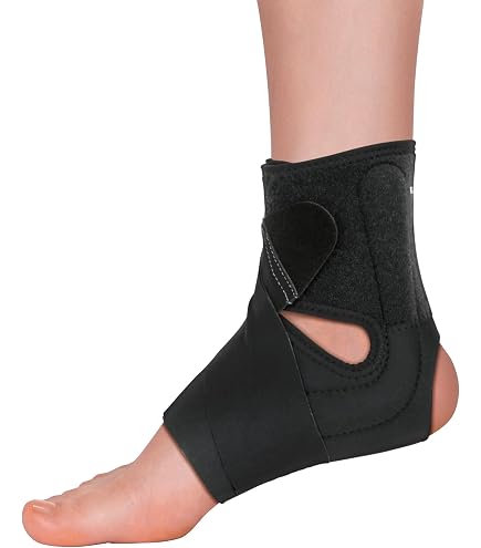 Mueller Sport Care - Tutore Caviglia 4-Way Stretch, Taglia Large/X-Large, Compressione 360°