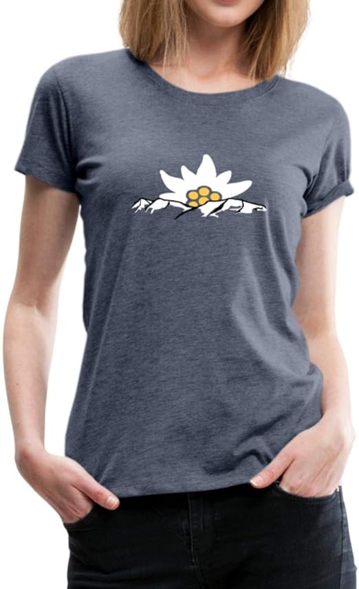 Damen T-Shirt 'Zack Aufgebrezelt' - Bayern Design Mit Brezel Motiv