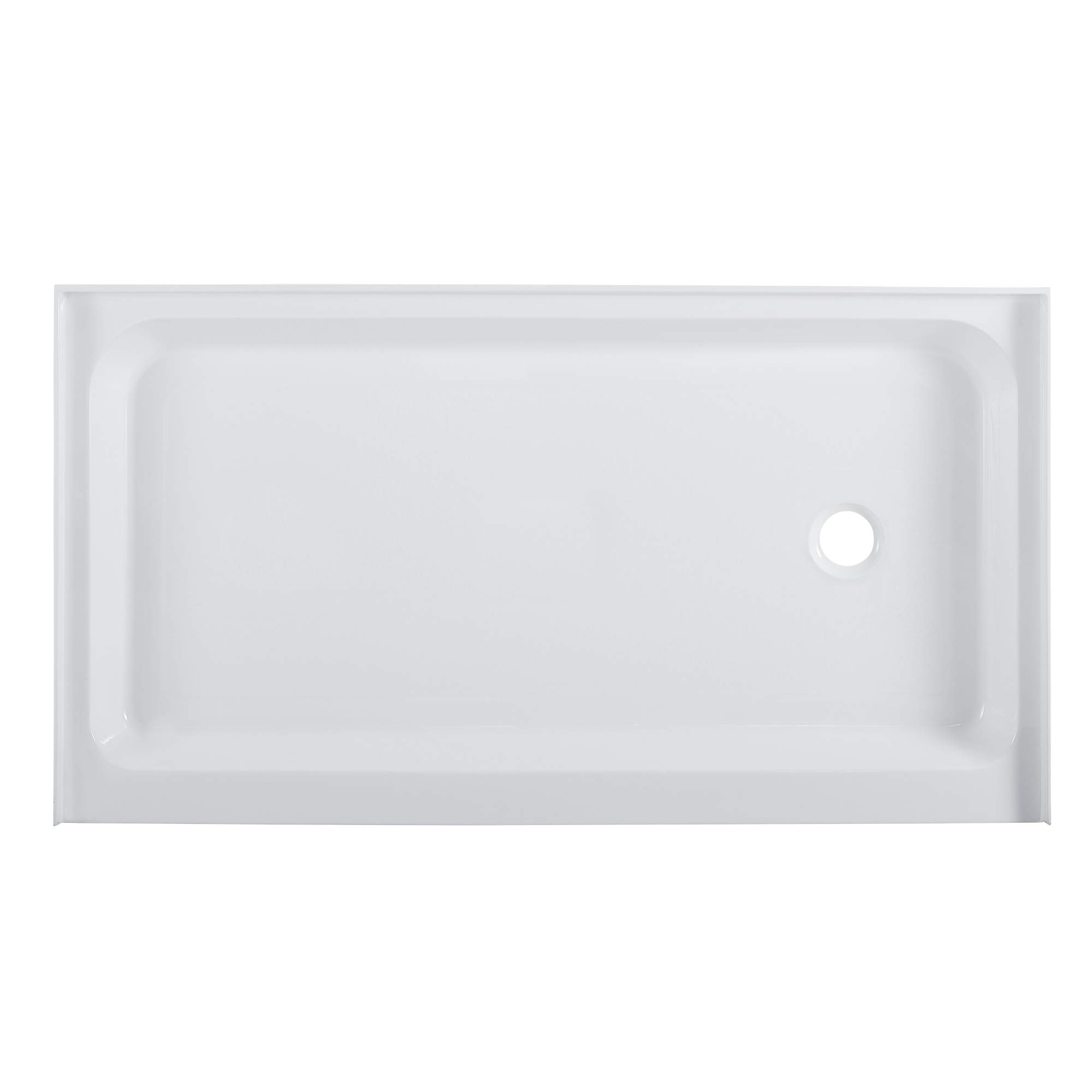 Photo 1 of Voltaire 60" x 36" Acrylic White Single-Threshold, Right-Hand Drain, Shower Base