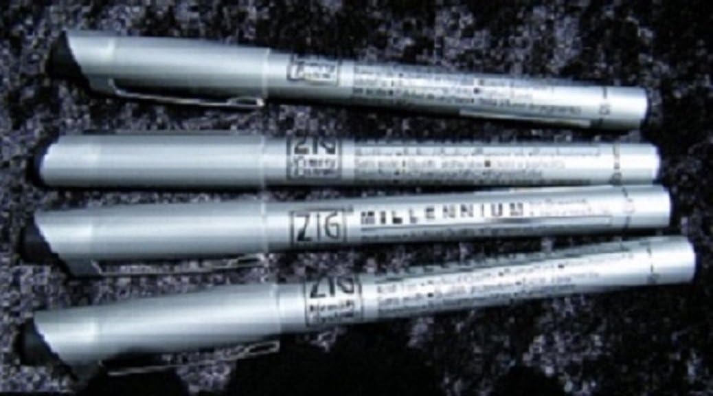 Acid Free Pen .05 knib black ink