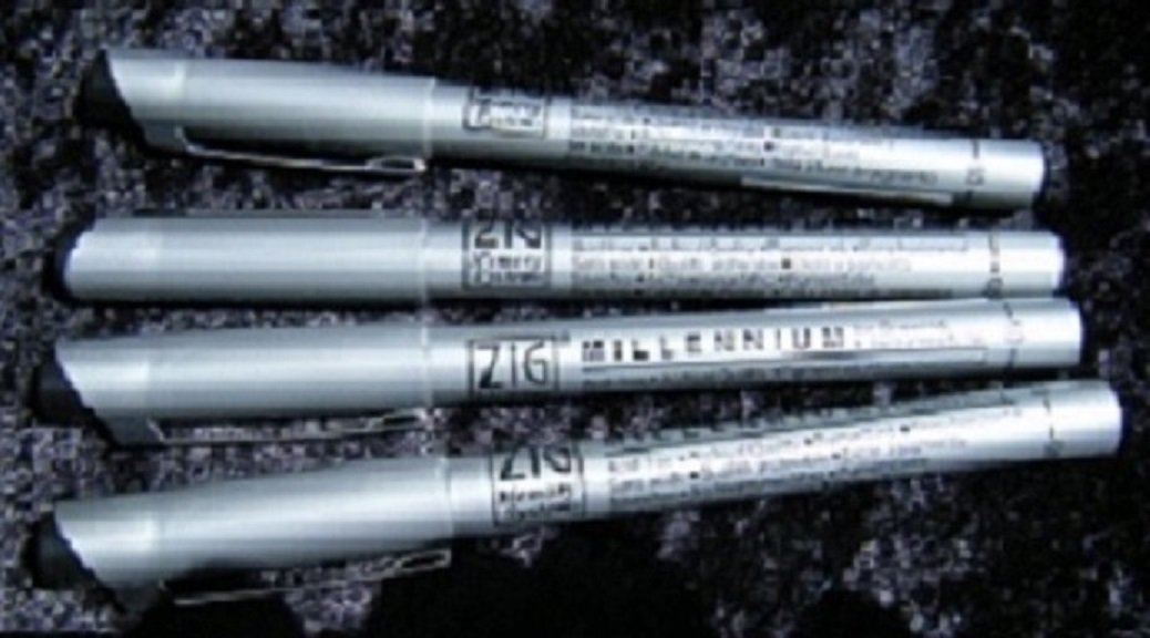 Acid Free Pen .05 knib black ink