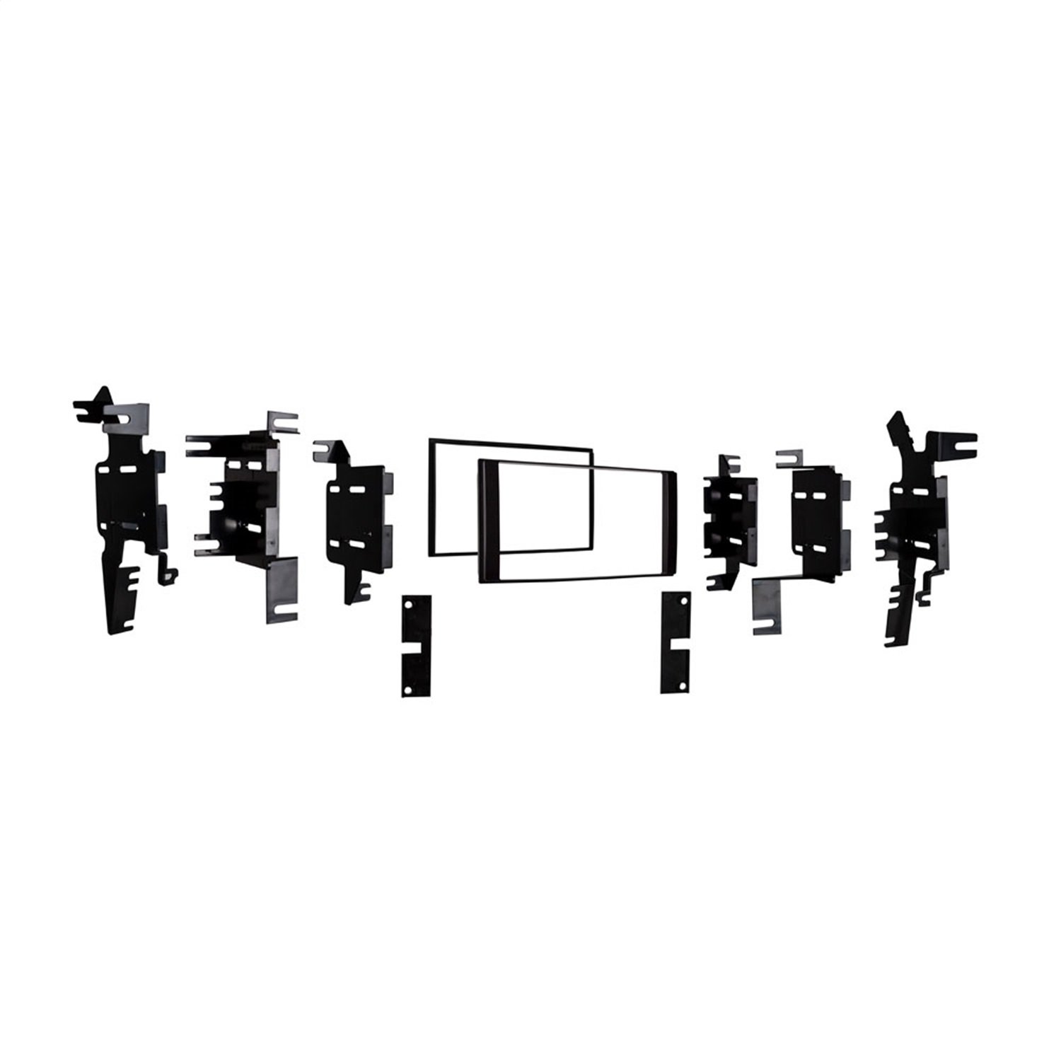 Photo 1 of Metra 95-7624 Double DIN Dash Kit for Select 2007 and Nissan Vehicles (Black)