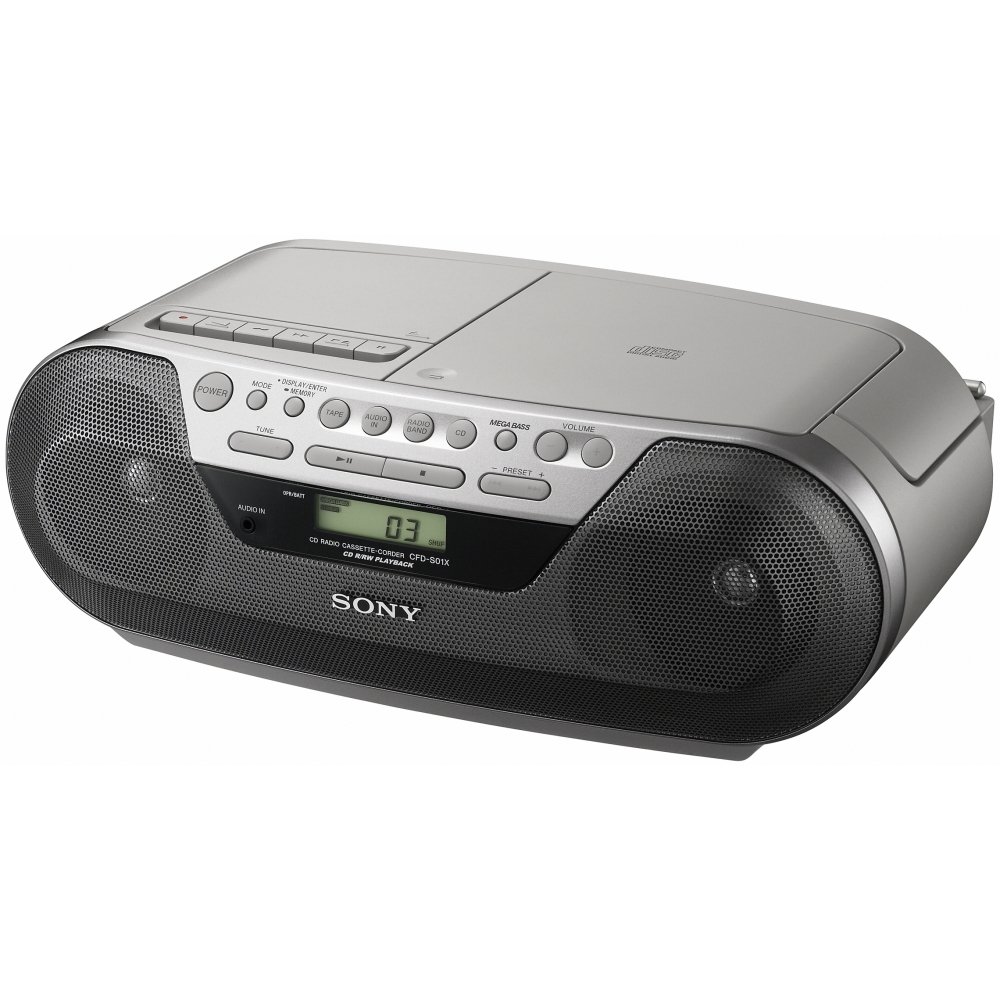 Sony CFDS05 CD Radio Cassette Recorder Boombox Speaker System (Discontinued  by Manufacturer) product image