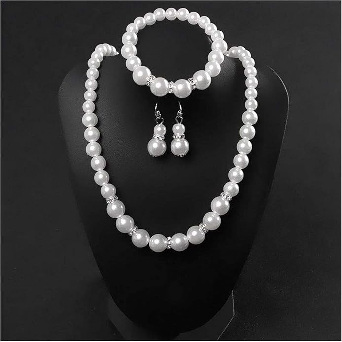 Pearl Necklace Femme Collares Multilayer Choker Jewelry Women Simulated