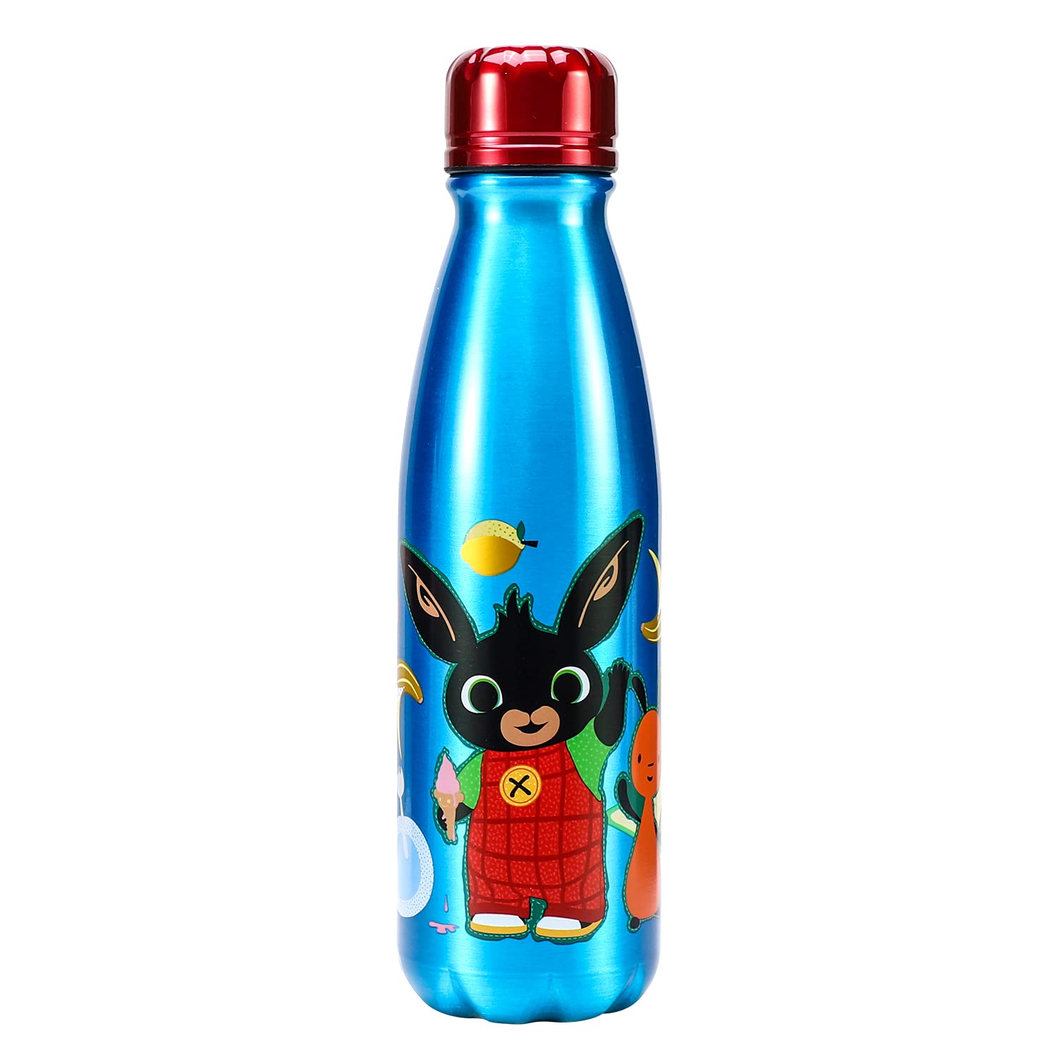 Storline Bing 600ml Aluminium Water Bottle for Kids Childrens Back to School Drinks Bottle BPA Free