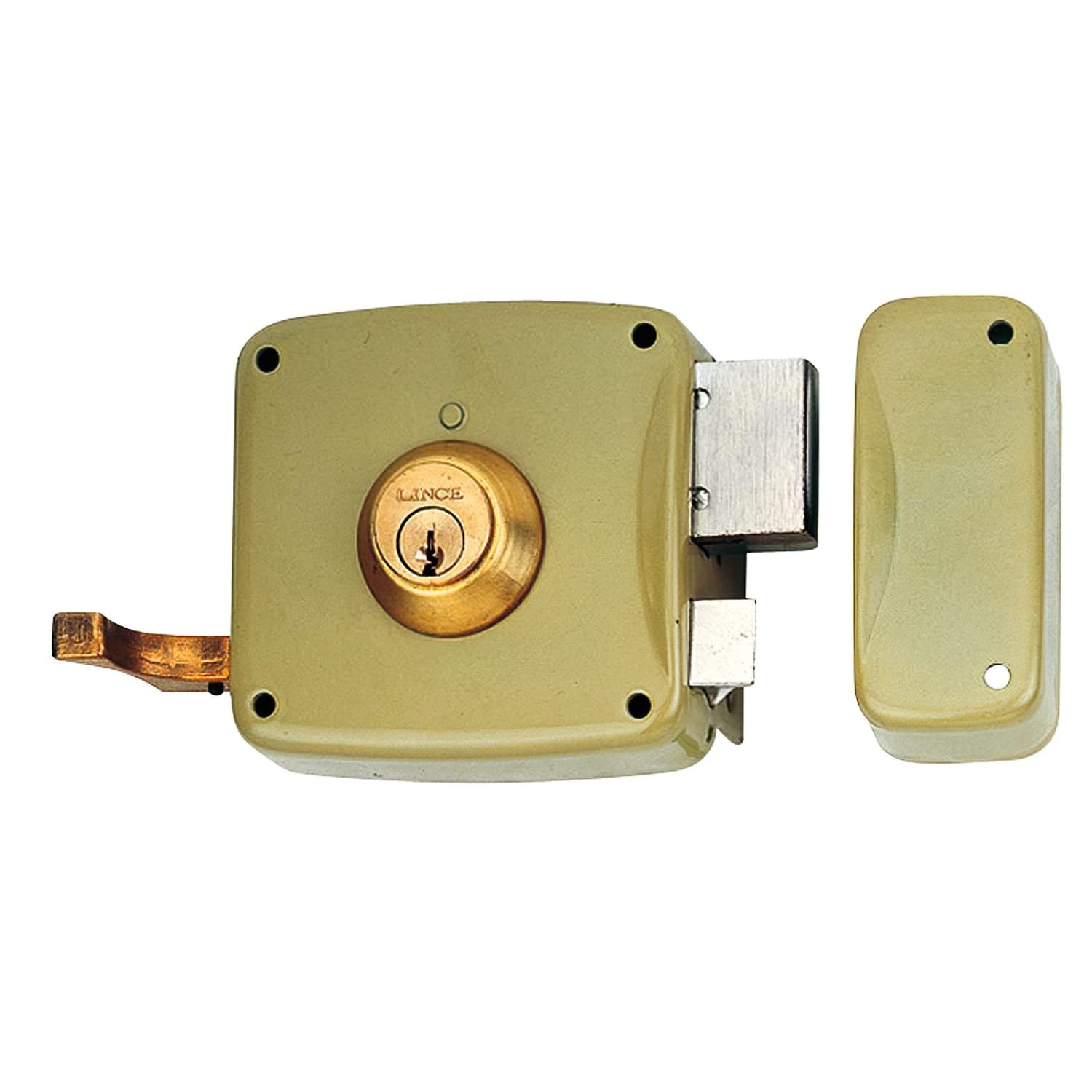 Lince 3017210 Lock 5125A-BO/ 80 Right, Gold