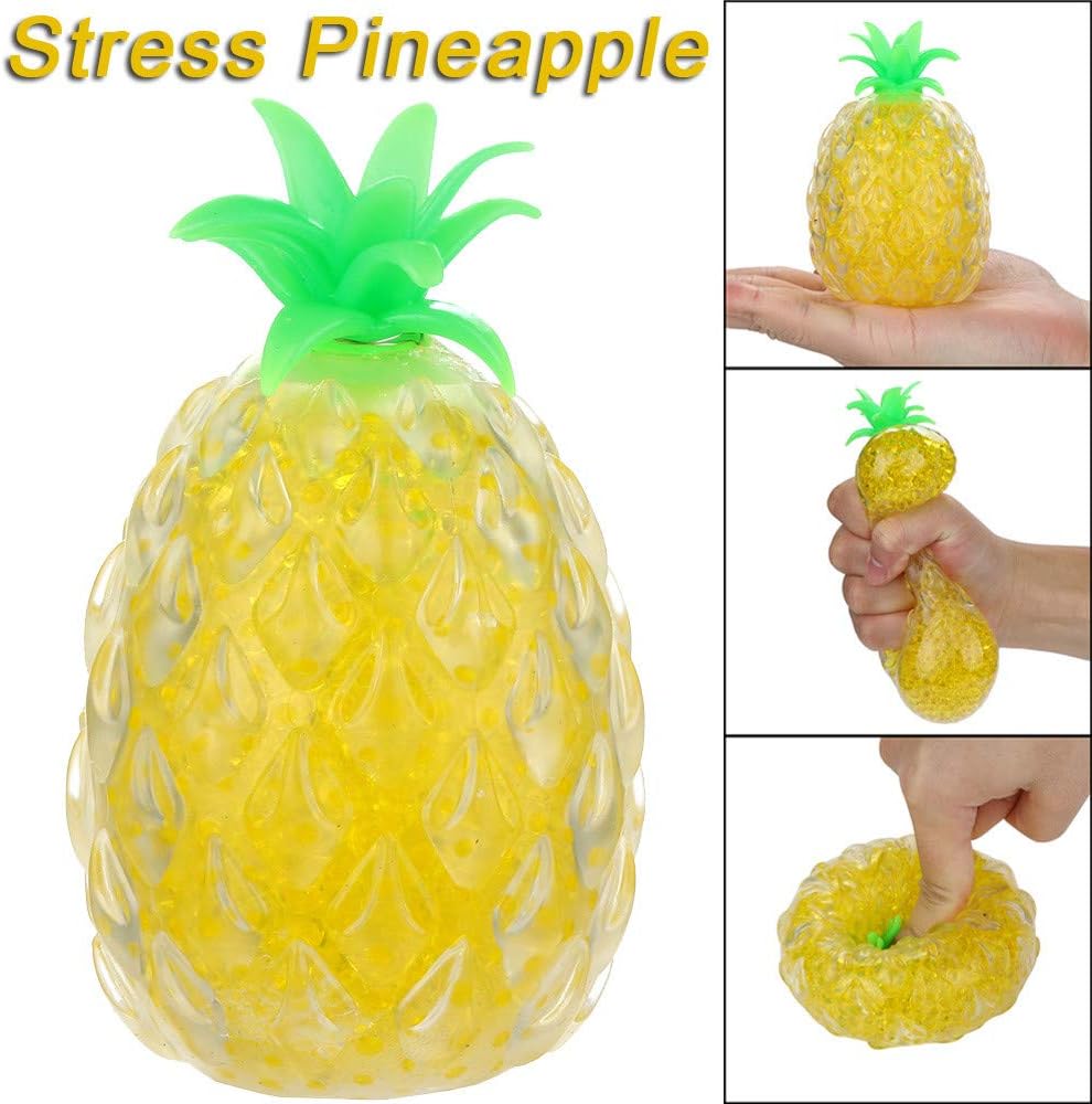 pineapple stress ball