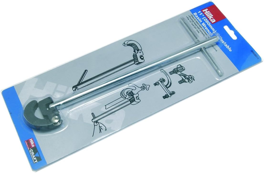 Hilka 20808011 Adjustable Basin Wrench Pro Craft, 11inch Amazon.co.uk