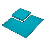 InOut Flooring 8 Teal Tiles - High Durability