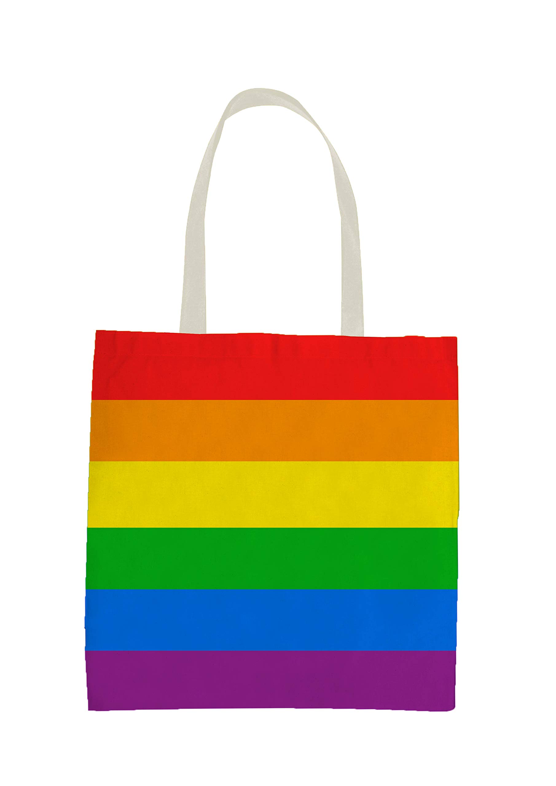 HENBRANDT Pride Flag Rainbow LGBT Flag Tote Bag/Shopping Bag