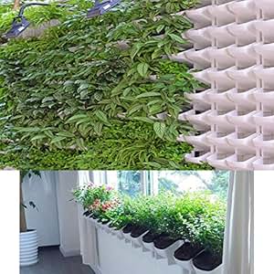 vertical plants stackable pocket gardening adeeing decoration planters outdoor indoor limited space growing garden planter