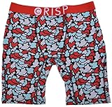 Mens Crisp Boxers Camouflage Underwear Briefs Black