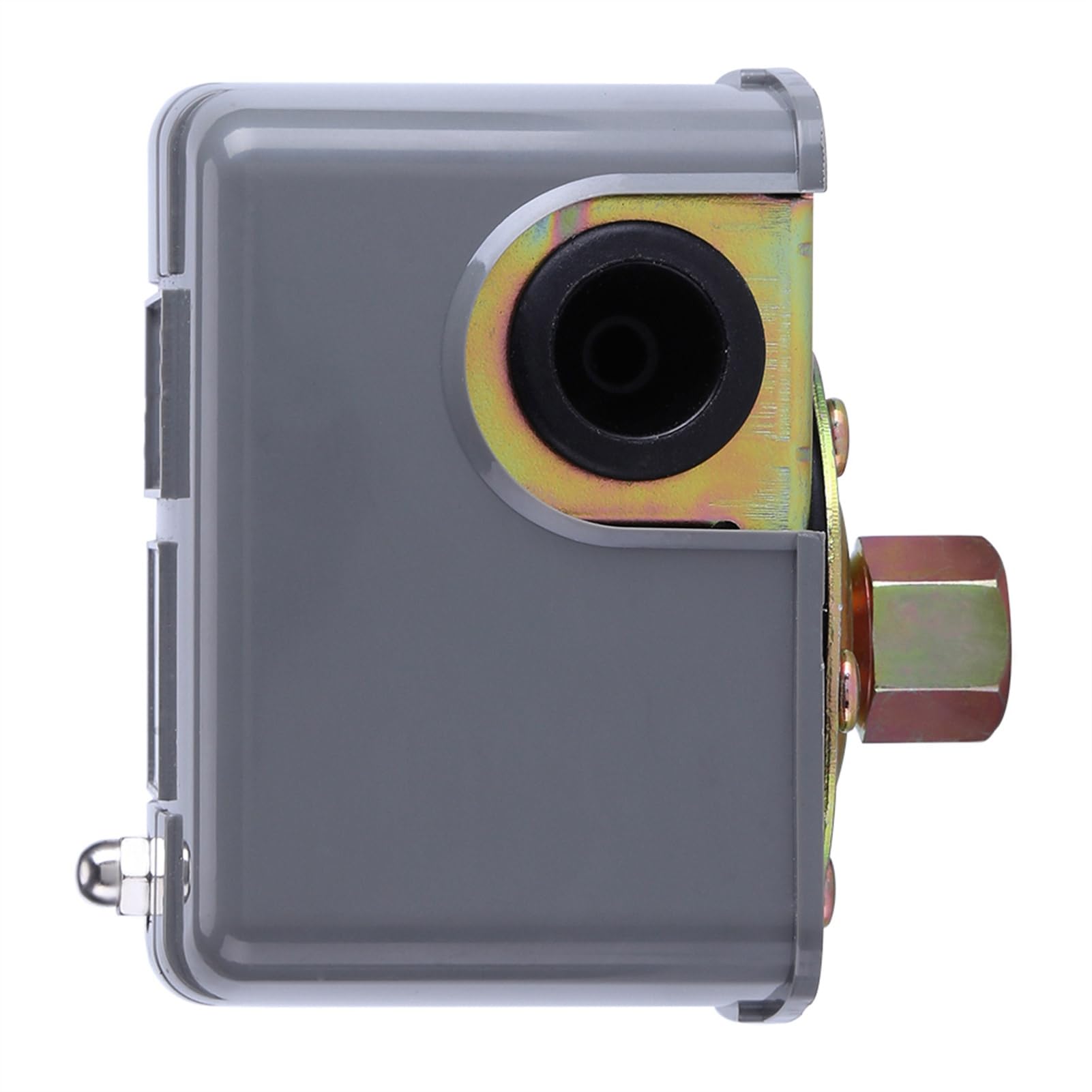 Atyhao Pressure Switch, Adjustable Double Spring Pole Pressure Control 110V 230V 0.8-5.0bar IP20 Manual Operation