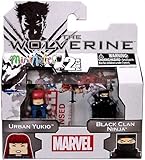 Marvel Minimates The Wolverine Series 52 Mini Figure 2-Pack Urban Yukio & Black Clan Ninja