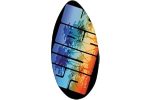 Menolana Skimboard,Skim Board,Lightweight Surfing Wooden Water Surfboard,Wood Body Board for Adults Beginners Kids All Skimmi