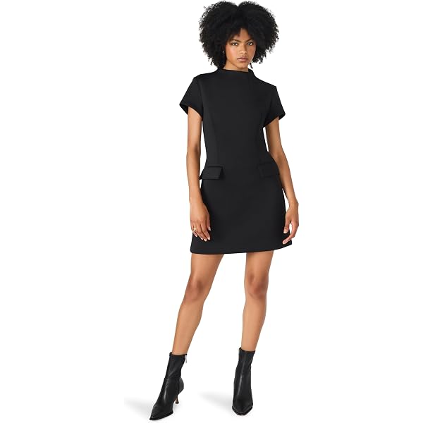 steve madden women's short sleeve sweater dress Steve Madden Women's Aimee Short Sleeve Dress