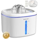 Cat Water Fountain,84oz/2.5L Pet Cat Fountain – Ultra Quiet Upgraded Automatic Pet Water Dispenser with 3 Replaceable Filters, Indoor Cat & Dog Drinking Bowl