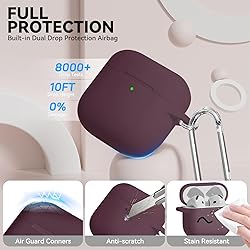for AirPods 4 Case, Soft Silicone Protective Case