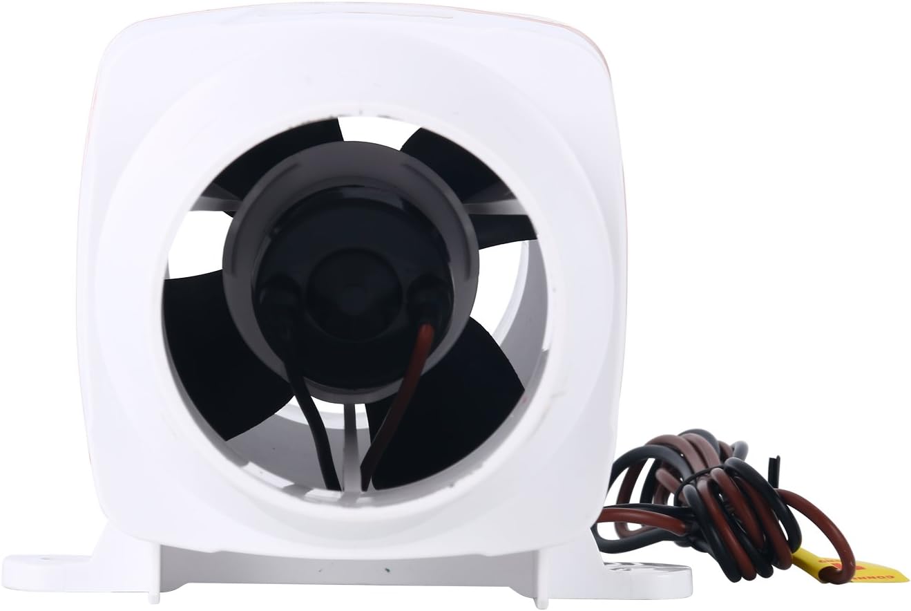 Amarine Made Marine Boat 12v Electric in Line Bilge Air Blower 130cfm 3" : Sports & Outdoors