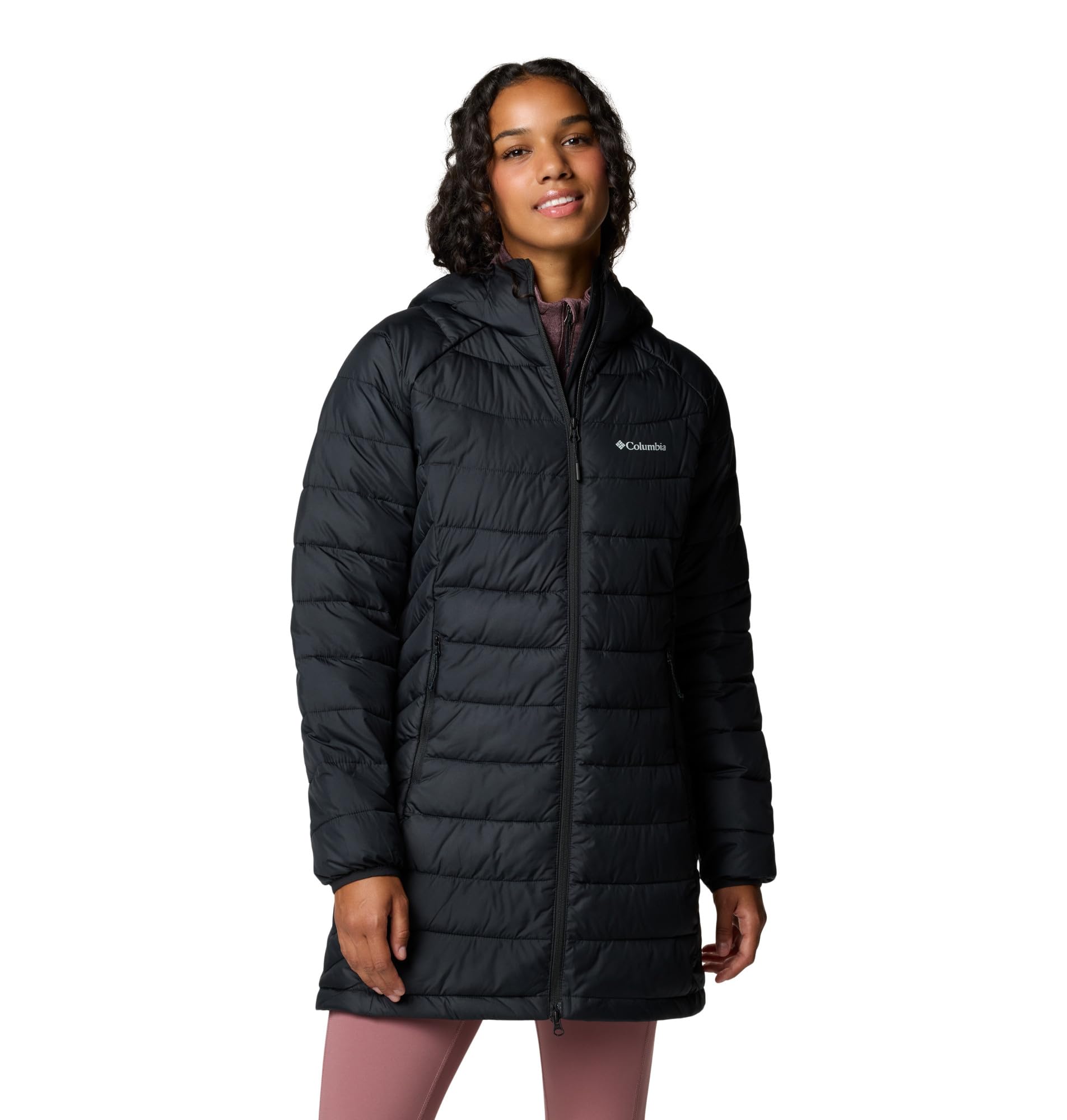 Columbia Women's Powder Lite II Mid Jacket, Black, X-Small Image