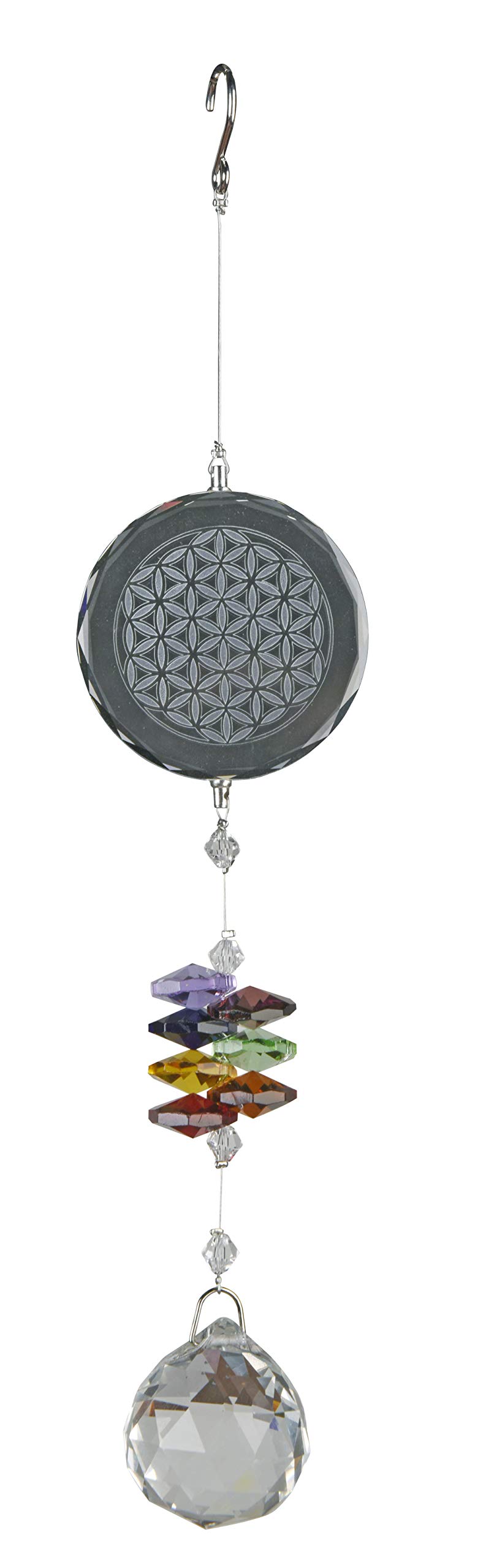 NATURE´S MELODY Magic Crystal Wind Chime Silver