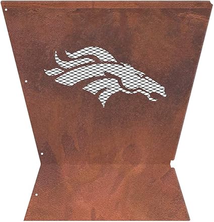 Amazon Com Blue Sky Outdoor Living Bfp2926 Db Badlands Fire Pit Broncos Garden Outdoor