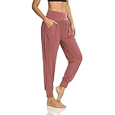 DIBAOLONG Womens Yoga Joggers Loose Workout Sweat Pants Comfy Lounge Pants with Pockets