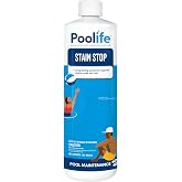 Poolife Stain Stop, Pool Stain, Scale &amp; Rust Prevention Treatment, 1 Qt