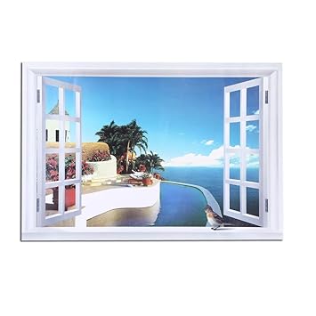 Get Strand fenster wandkunst For iPhone