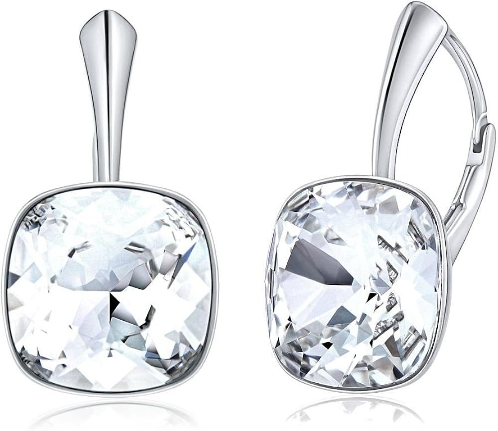 Collana Cristalli Austriani Uloveido - Argento 925, Ciondolo Cubo Magico, Regalo Matrimonio - Foto 8