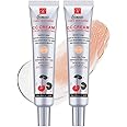 Color Correcting CC Cream with SPF 25, Coverage Lightweight Foundation, Hydrating Serum, Even Skin Tone Makeup and Skin Care, Refine Skin Texture, Avoid Sun Damage