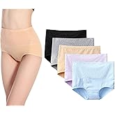 Kinyanco High Waist Tummy Control Panties for Women, Cotton Underwear No Muffin Top Shapewear Brief Panties