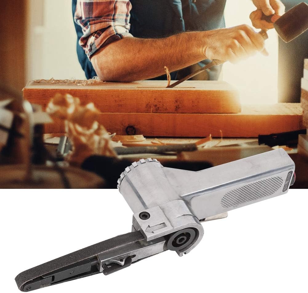 Portable Belt Sander, 10mm Belt Pneumatic Belt Machine