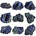 rockcloud Natural Raw Blue Azurite Mineral Healing Crystal Irregular Home Decoration Gemstone Specimen Medium